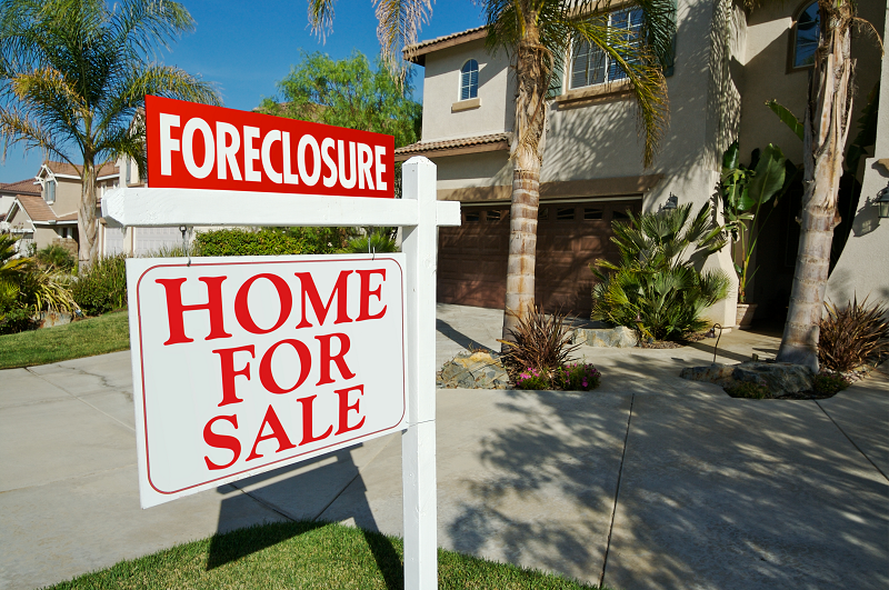 A house in foreclosure for sale