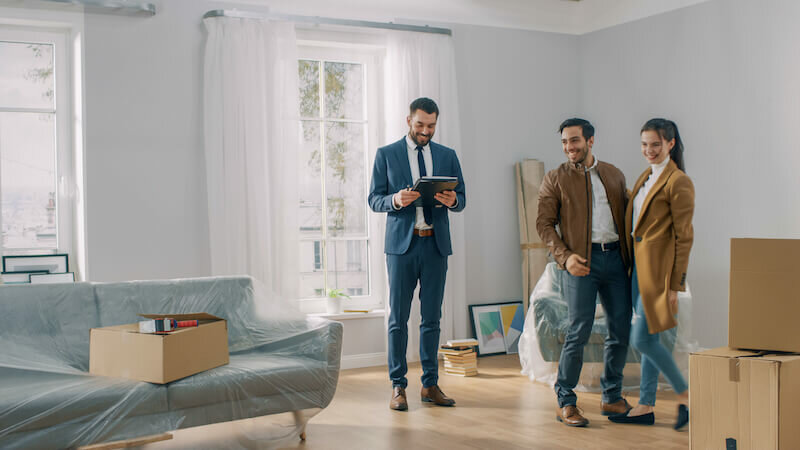 couple selling house because they are moving out of state